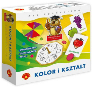 Kolor i kształt. Gra edukacyjna