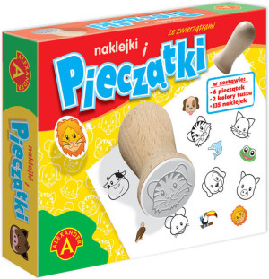 Naklejki i pieczątki ze zwierzątkami
