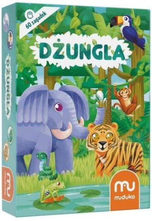 Dżungla 60 zagadek MUDUKO
