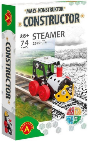 Mały Konstruktor - Steamer 8+