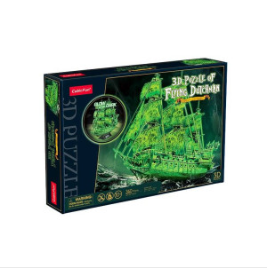 Puzzle 3D. Latający Holender