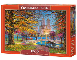 Puzzle 1500. Autumn Stroll Central Park