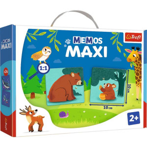 Memo Maxi Zwierzęta i dzieci TREFL