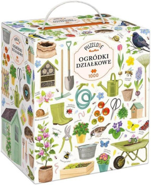 CzuCzu. Puzzlove. Ogródki działkowe 1000 el.