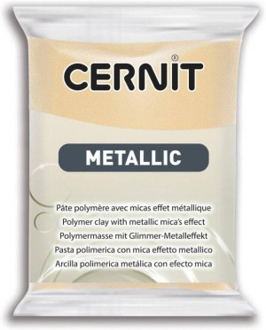 Modelina metaliczna szampanowa 56g