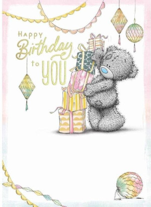 Kartka urodzinowa Happy birthday to you
