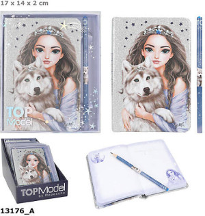 Notes z ołówkiem Top Model Wolf 13176A