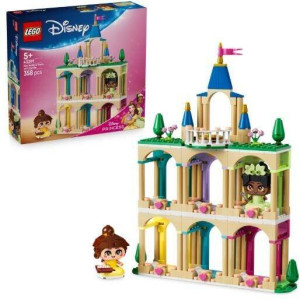 LEGO® Disney Princess. Mała Bella i Tiana z zamkiem 43291