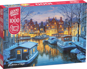 Puzzle 1000. Amsterdam at Night