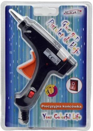 Pistolet do kleju z precyzyjną końcówką 15W