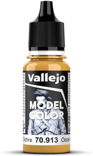 Vallejo: 70.913 - Model Color - Yellow Ochre (18 ml)
