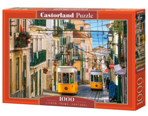 Puzzle 1000. Lisbon Trams Portugal. 104260