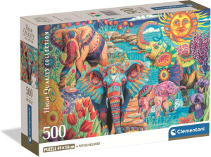 Puzzle 500 Elephants' Carnival