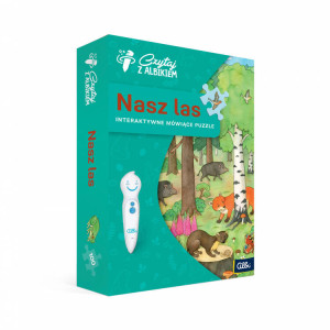 Czytaj z Albikiem. Nasz Las. Interaktywne mówiące puzzle