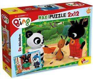 Puzzle maxi 2x12. Bing w szkole