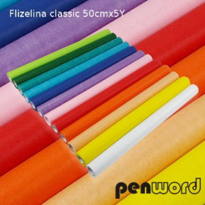 Flizelina 50 cm mix kolorów