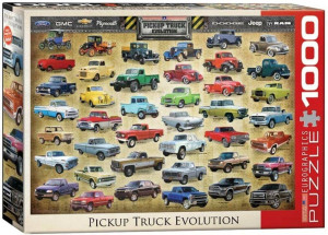 Puzzle 1000. Pickup Truck Evolution