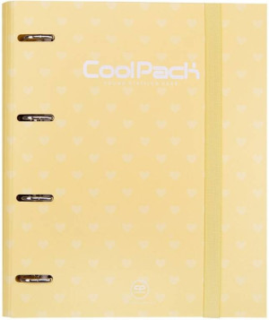 Segregator A4 4R Coolpack Pastel z kartkami żółty