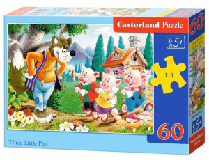 Puzzle 60. Trzy świnki 06519