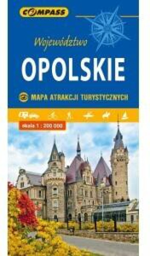 Województwo Opolskie. Mapa atrakcji turystycznych 1:200 000