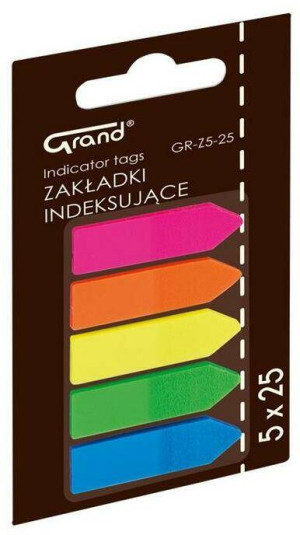 Zakładki indeksujące. Strzałki