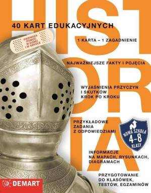 Karty edukacyjne. Klasy 4-8. Historia