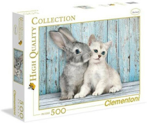 Puzzle 500. High Quality Collection. Kotek i Królik