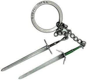 Brelok Geralt Two Swords z serii The Witcher 3