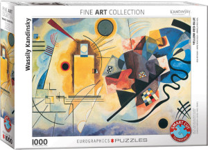 Puzzle 1000 Żółty czerwony niebieski 6000-3271