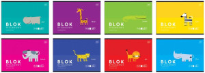 Blok rysunkowy A4/20K Black&Blue kids