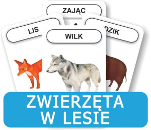Zwierzęta w lesie. Rozwijamy mowę i myślenie