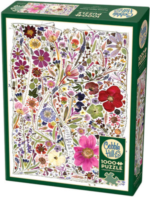 Puzzle 1000 Prasowane kwiaty: Wiosna G3