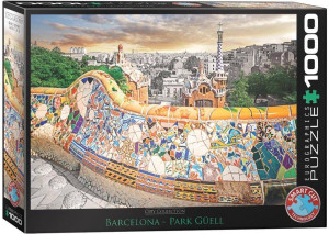 Puzzle 1000 Barcelona Park Guell