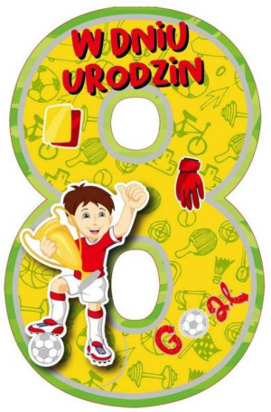 Karnet 8 Urodziny