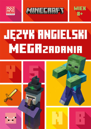 Język angielski. Megazadania 8+ Minecraft