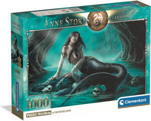 Puzzle 1000 Compact Anne Stokes Collection Siren's Lament