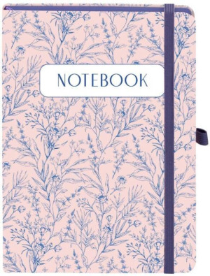 Notes A5 Kratka Botanical kratka kwiatowy