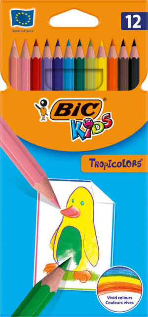 Kredki Tropicolors 2 12 kolorów