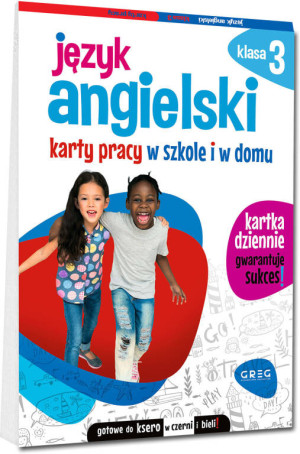 Język angielski. Karty pracy w szkole i w domu. Klasa 3 szkoły podstawowej