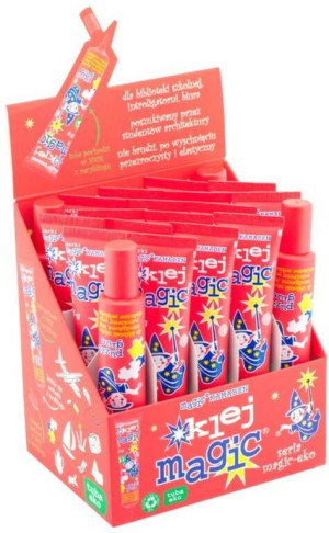 Klej Magic Eko. Tuba z aplikatorem. 20 sztuk