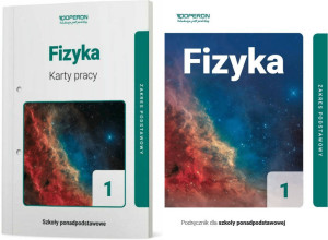 Fizyka 1. Pakiet: Podręcznik / Karty pracy. Szkoła ponadpodstawowa. Zakres podstawowy