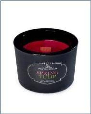 Świeczka sojowa Spring Tulip czarna 170g