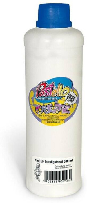 Klej introligatorski CR 500ml butelka z dozowniki