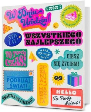 Karnet B6 Urodziny
