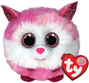 Ty Puffies - różowy Husky Princess