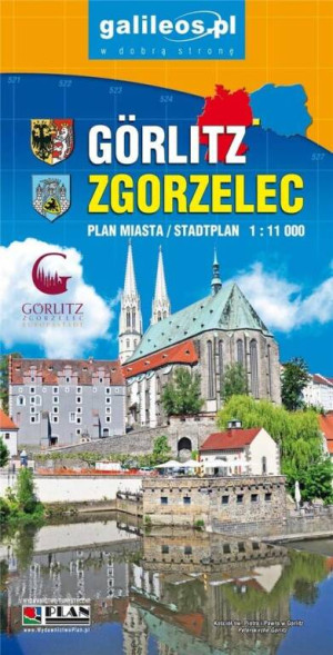 Plan miasta. Zgorzelec 1:11 000