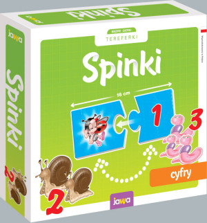 Spinki. Cyfry. Mądre Gierki Tereferki
