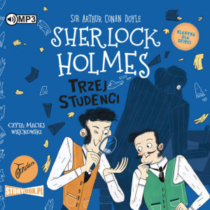 Trzej studenci. Sherlock Holmes T.10 audiobook