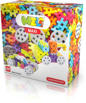 Klocki Meli Maxi Constructor 220 elementów