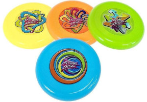 Dysk latający, frisbee 19cm MIX